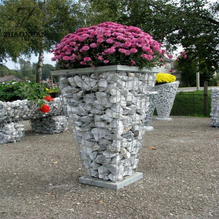 Garden Galvanized Welded Gabion Stone Basket
