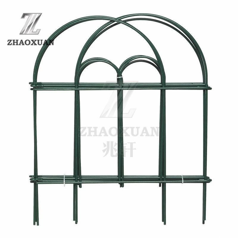 PVC Coated Border Fence /decorative garden fence