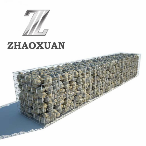 Galvanized Galfan Welded Mesh Gabion Box