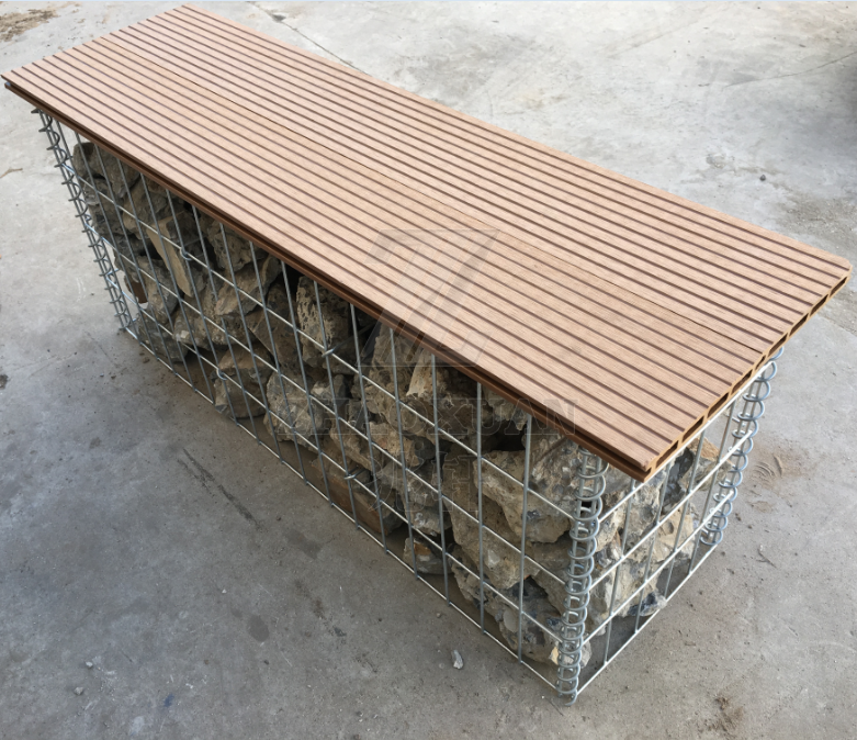 Welded Mesh Gabion Box With Board