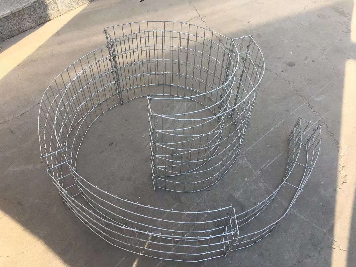 Welded Mesh Gabion Box With Board