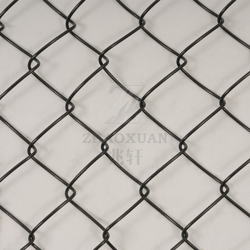High quality used chain link fence price galvanized and PVC coated wire fence for sale