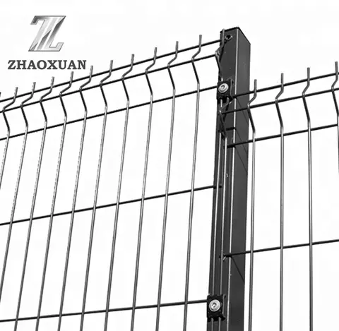 3D Curved Wire Mesh Fence