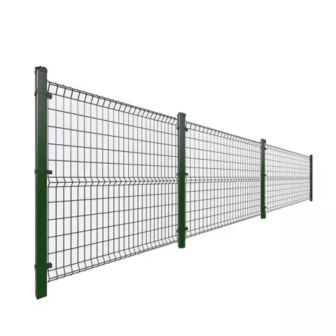 Economical Rot Proof Galvanized 3D Curved Wire Mesh Fence Refined Bending Wire Fencing Panels For Sale
