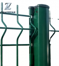 High Quality PVC Coated 3D curved Wire Mesh Fence