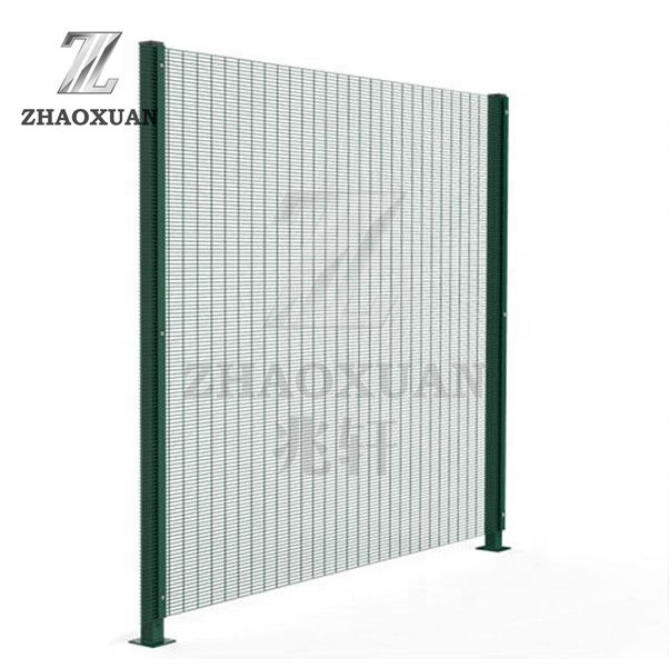 Anti-Climbing Strong Anti-Impact Installation Speedly Galvanized No Climb Fence Panels 358 High Security Fence System For Sale