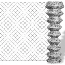 6 Feet High 50 Feet Long Galvanized Steel Chain Link Fencing