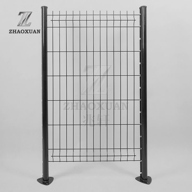 Assembled Easily 3D Curved Wire Mesh Fence