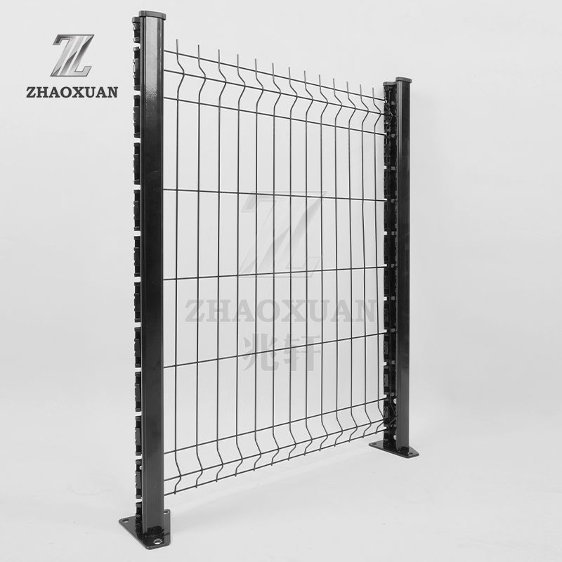 Assembled Easily 3D Curved Wire Mesh Fence