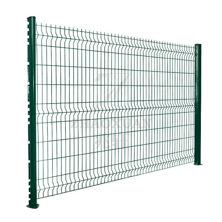 3D Curved Welded Wire Mesh Fence