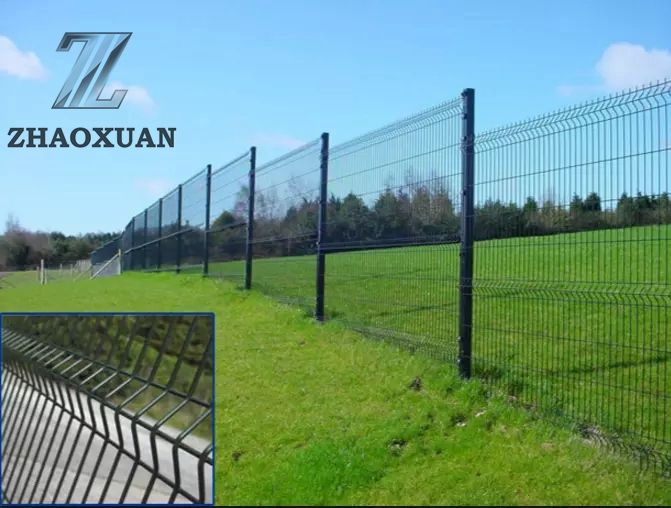 3D Curved Wire Mesh Fence