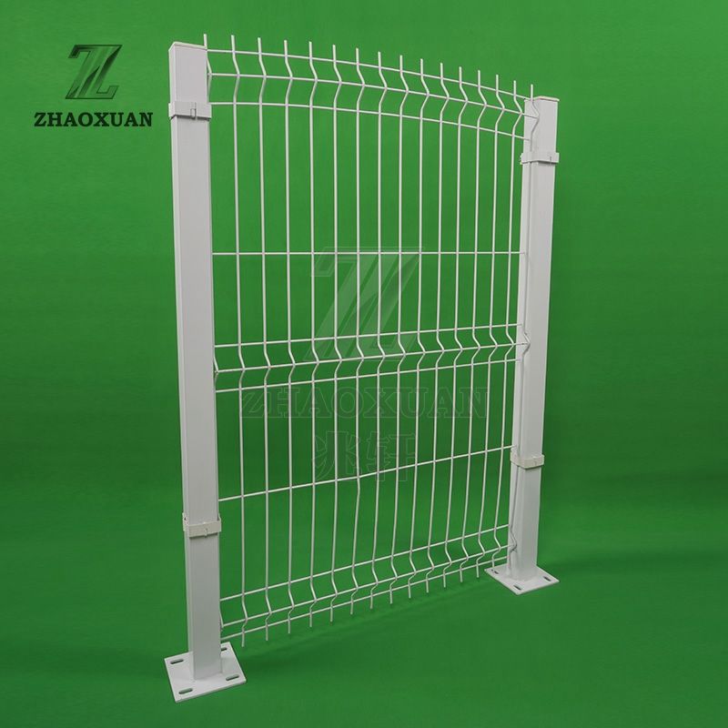 Assembled Easily 3D Curved Wire Mesh Fence
