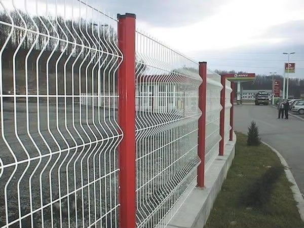 3D Curved Welded Wire Mesh Fence