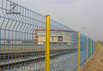 3D Curved Welded Wire Mesh Fence